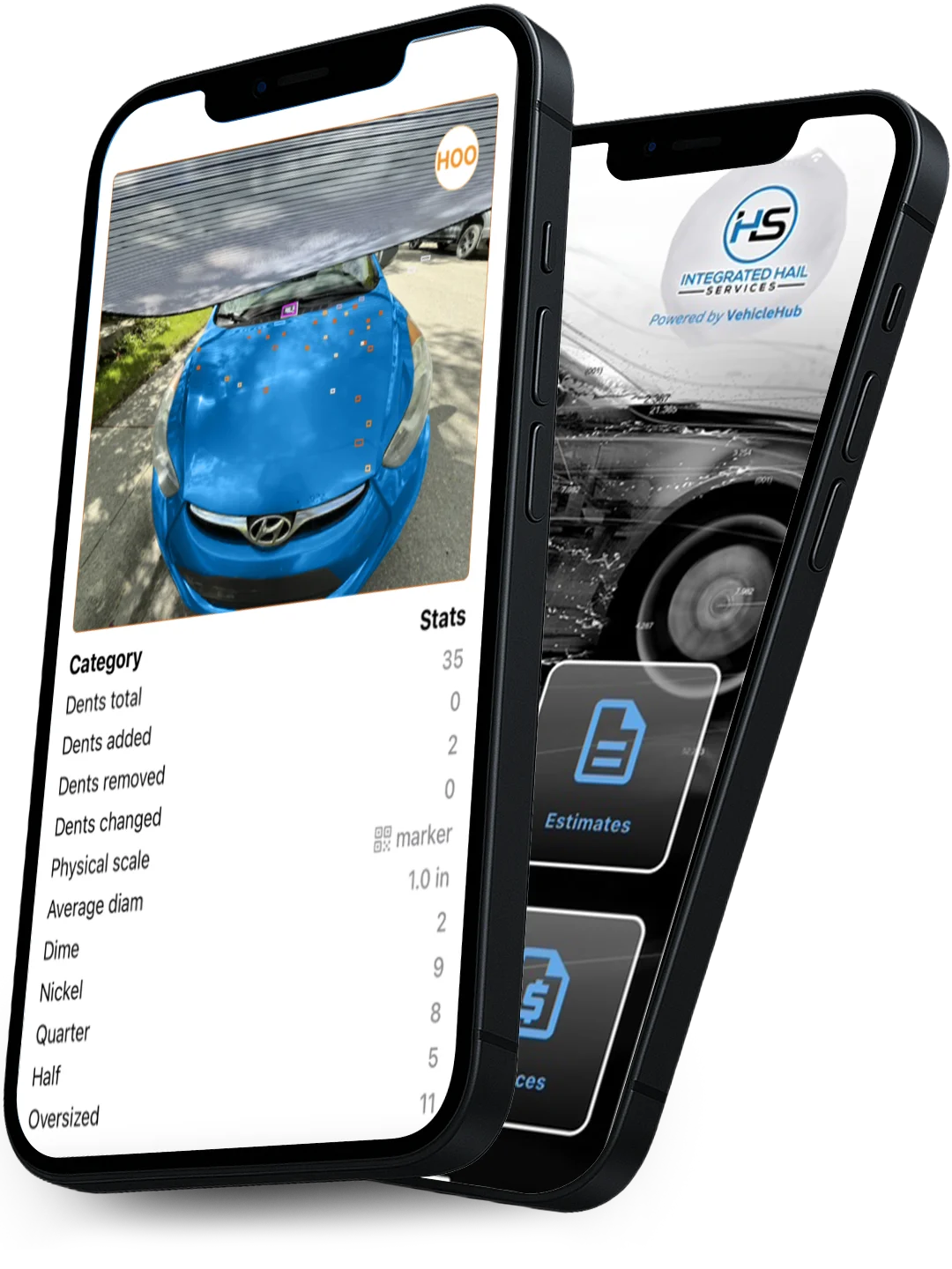 Hail Masters app screenshot in an iphone mockup