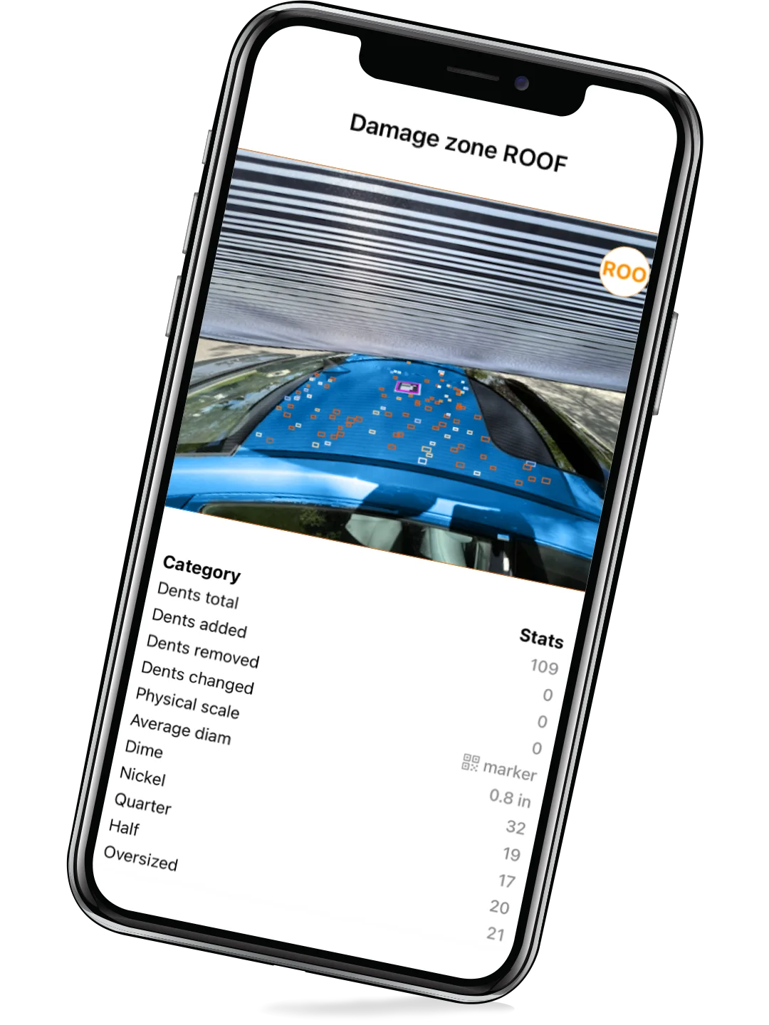 Hail Masters app screenshot in an iphone mockup